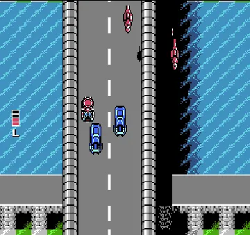 Super Spy Hunter (Europe) screen shot game playing